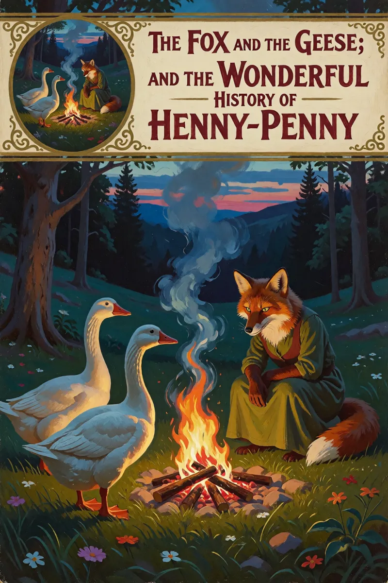 Cover of The Fox and the Geese; and The Wonderful History of Henny-Penny by Anonymous