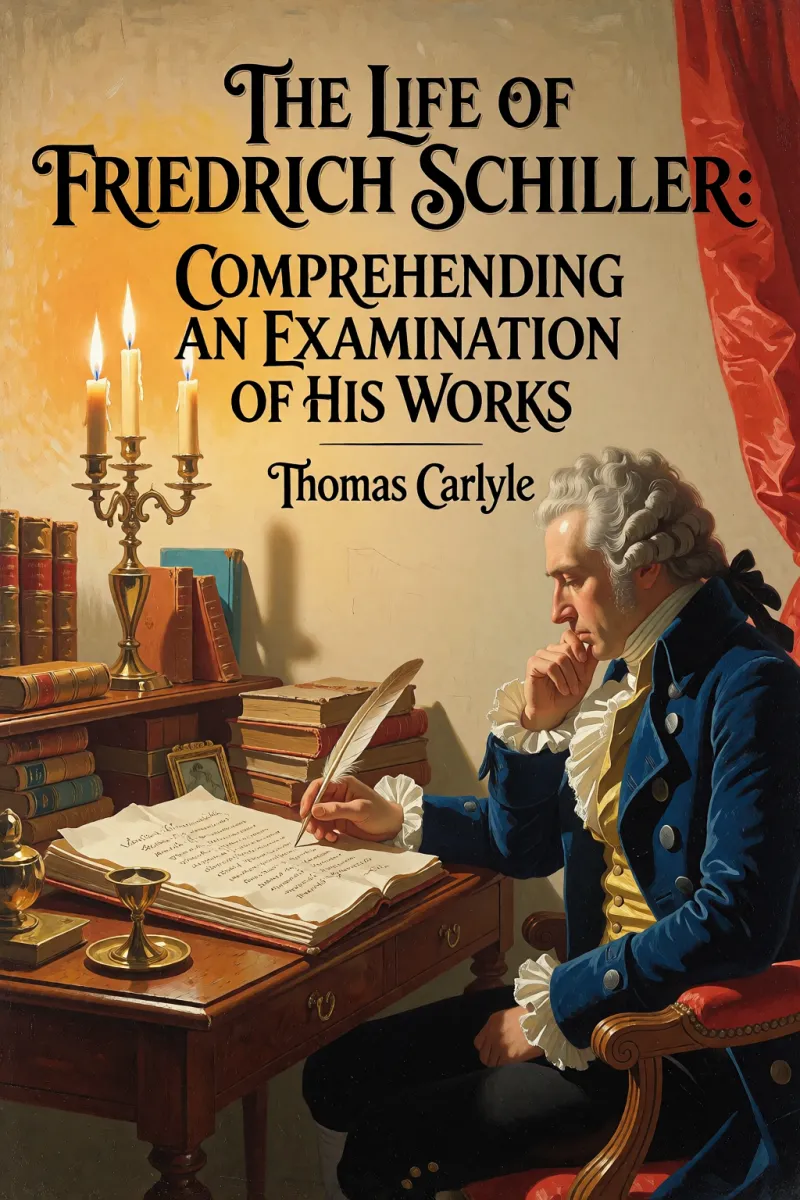 Cover of The Life of Friedrich Schiller: Comprehending an Examination of His Works by Thomas Carlyle