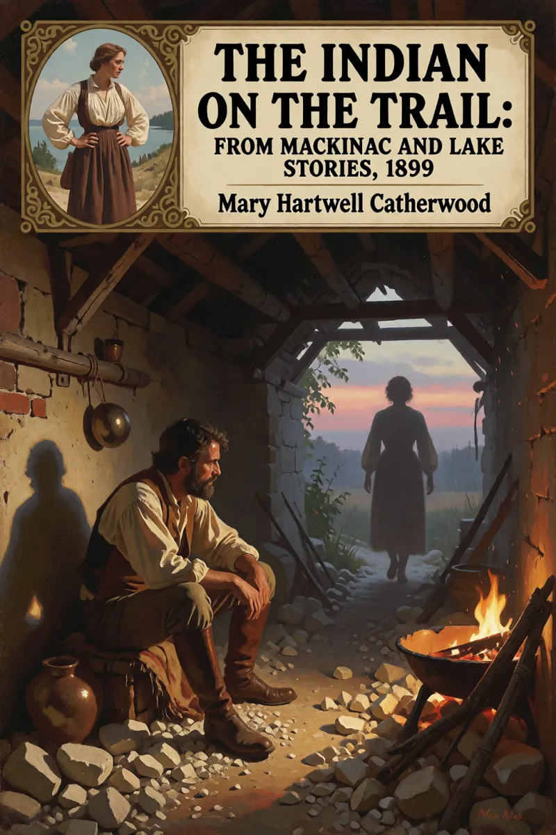 Cover of The Indian On The Trail: From "Mackinac And Lake Stories", 1899 by Mary Hartwell Catherwood