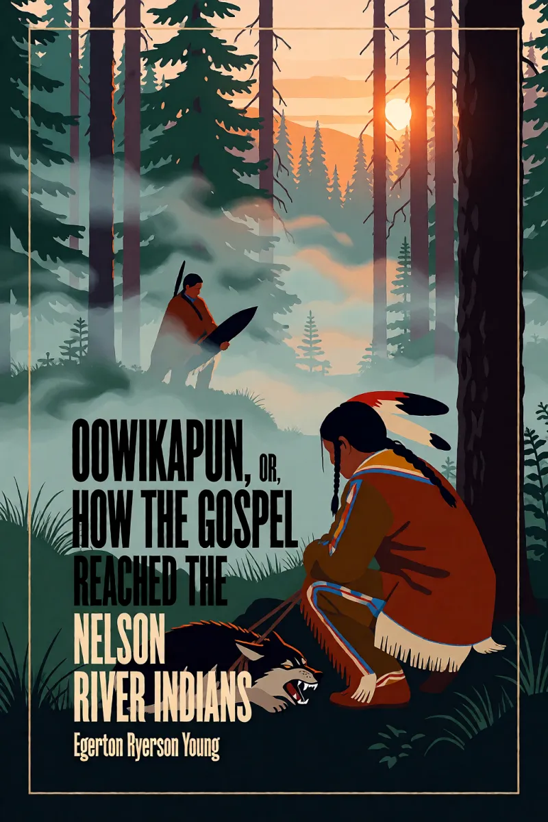 Cover of Oowikapun, or, How the Gospel reached the Nelson River Indians by Egerton Ryerson Young