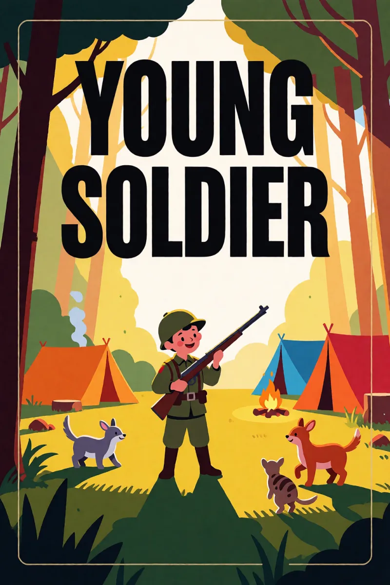 Cover of Young Soldier by Anonymous