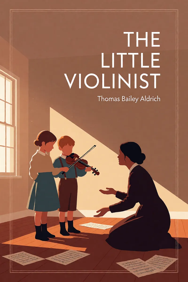 Cover of The Little Violinist by Thomas Bailey Aldrich