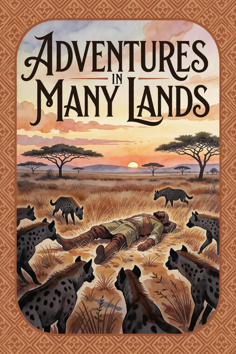 Cover of Adventures in Many Lands by Various
