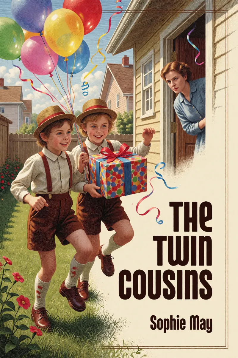 Cover of The Twin Cousins by Sophie May