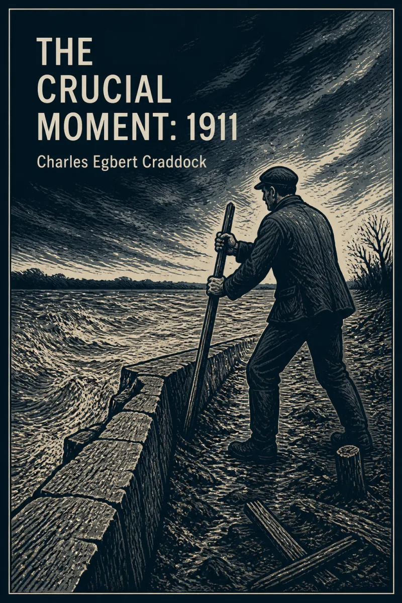 Cover of The Crucial Moment: 1911 by Charles Egbert Craddock