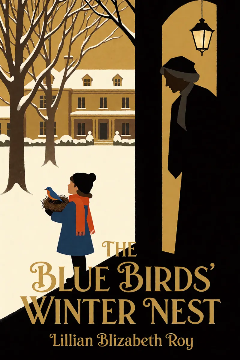 Cover of The Blue Birds' Winter Nest by Lillian Elizabeth Roy