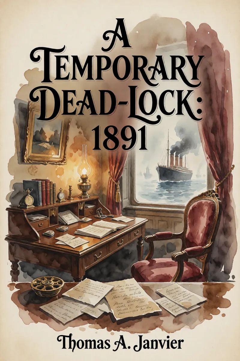 Cover of A Temporary Dead-Lock: 1891 by Thomas A. Janvier