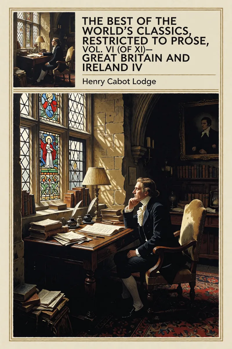 Cover of The Best of the World's Classics, Restricted to Prose, Vol. VI (of X)—Great Britain and Ireland IV by Henry Cabot Lodge