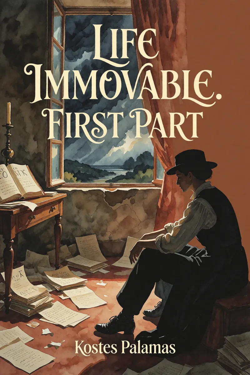 Cover of Life Immovable. First Part by Kostes Palamas