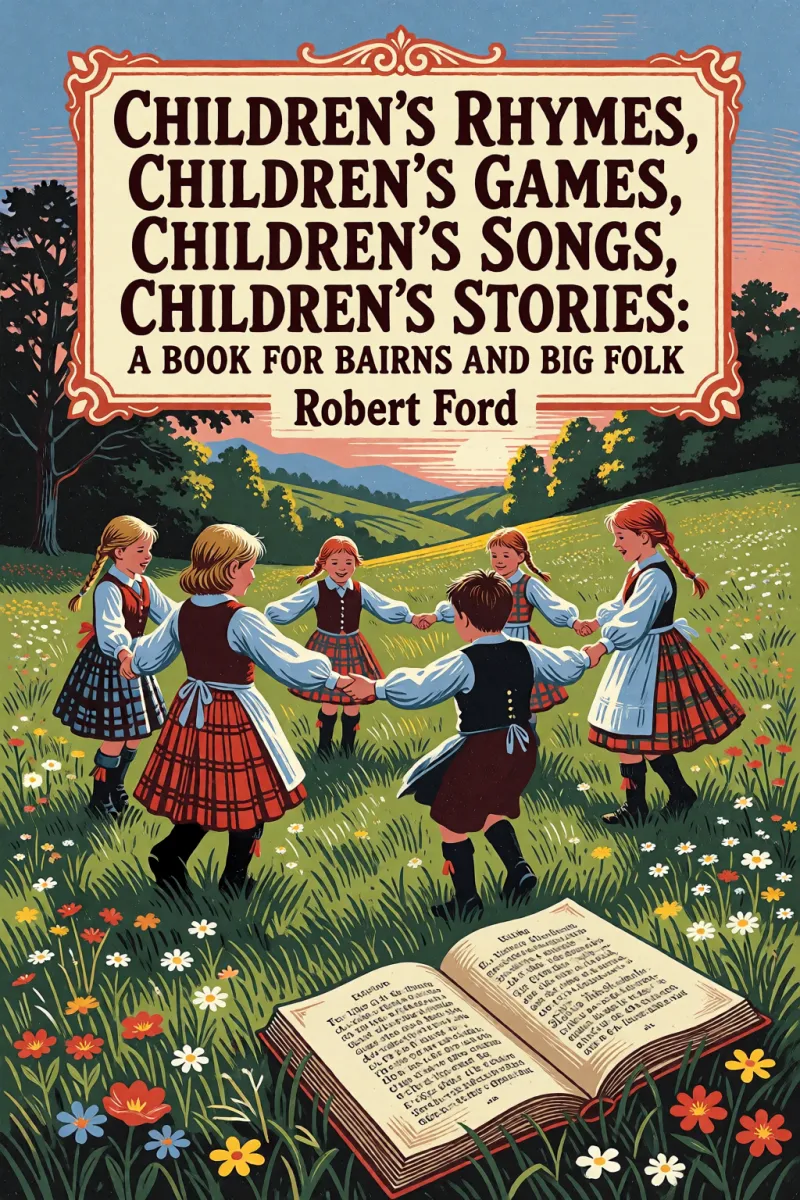 Cover of Children's Rhymes, Children's Games, Children's Songs, Children's Stories: A Book for Bairns and Big Folk by Robert Ford