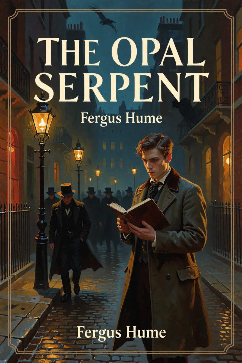 Cover of The Opal Serpent by Fergus Hume