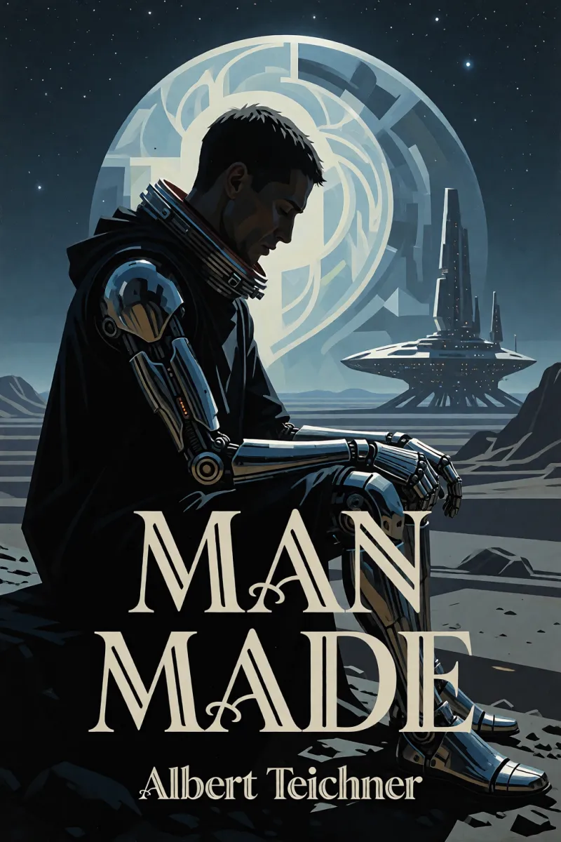 Cover of Man Made by Albert Teichner