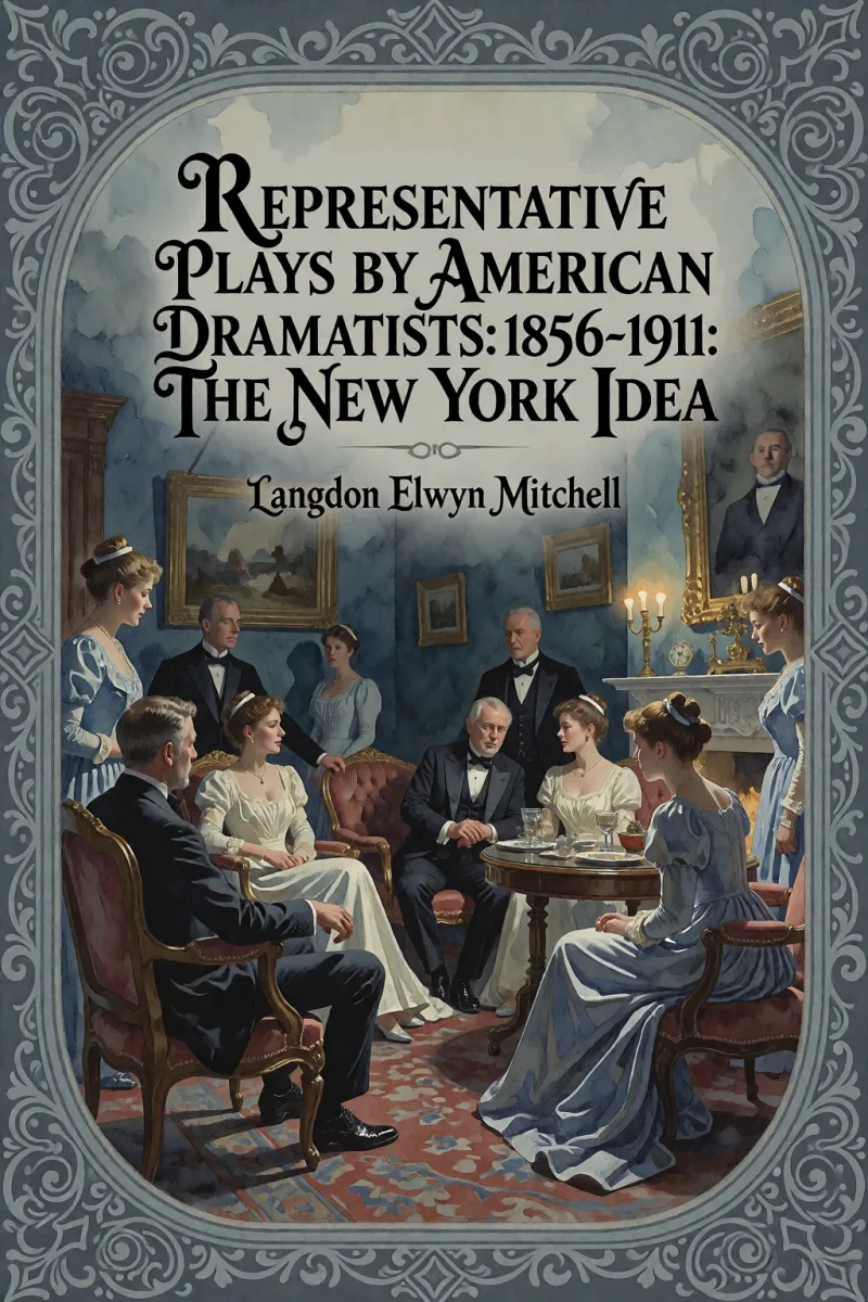 Cover of Representative Plays by American Dramatists: 1856-1911: The New York Idea by Langdon Elwyn Mitchell