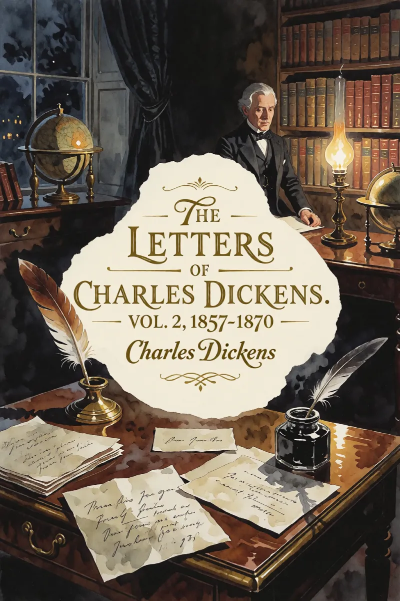 Cover of The Letters of Charles Dickens. Vol. 2, 1857-1870 by Charles Dickens