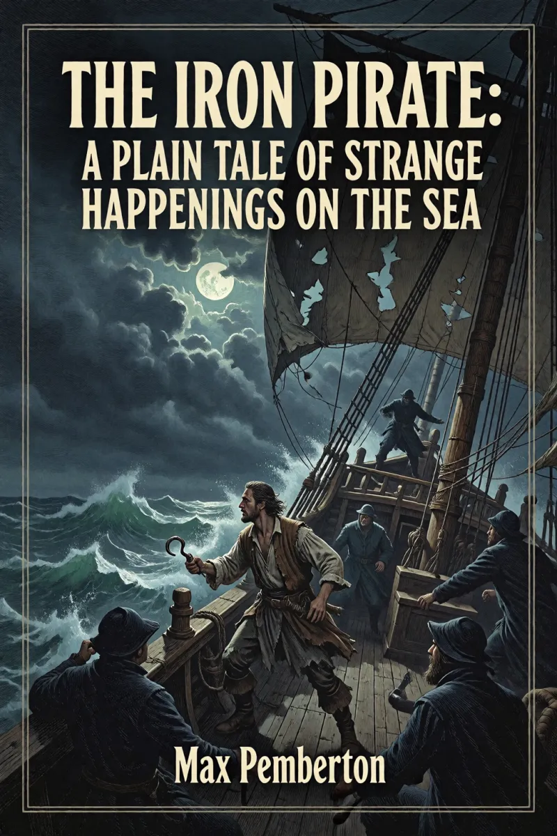 Cover of The Iron Pirate: A Plain Tale of Strange Happenings on the Sea by Max Pemberton