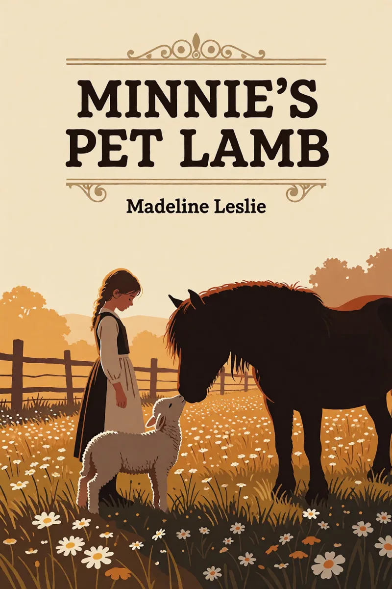 Cover of Minnie's Pet Lamb by Madeline Leslie