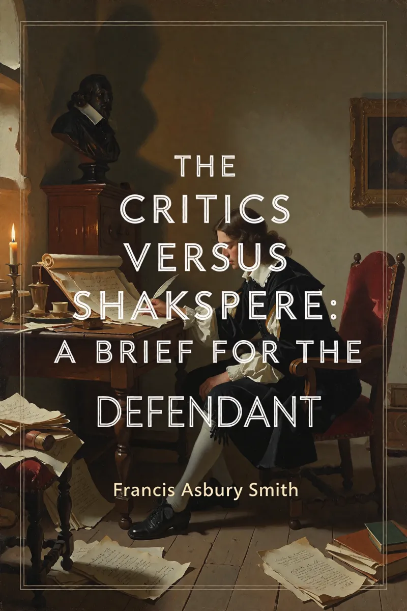 Cover of The Critics Versus Shakspere: A Brief for the Defendant by Francis Asbury Smith