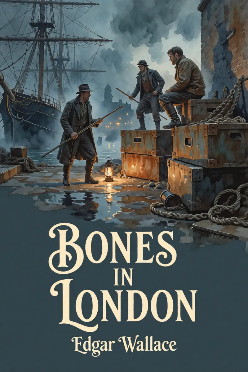 Cover of Bones in London by Edgar Wallace