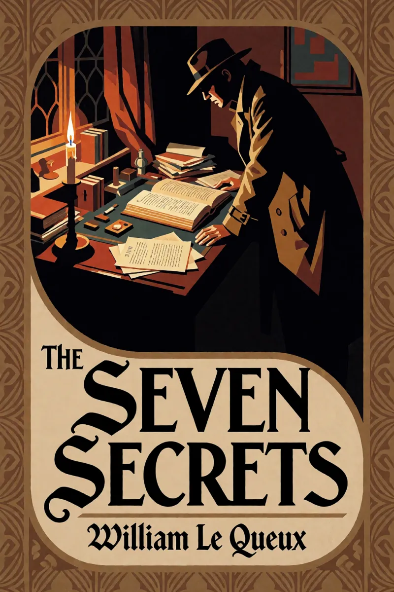 Cover of The Seven Secrets by William Le Queux