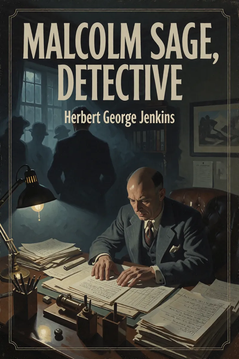 Cover of Malcolm Sage, Detective by Herbert George Jenkins