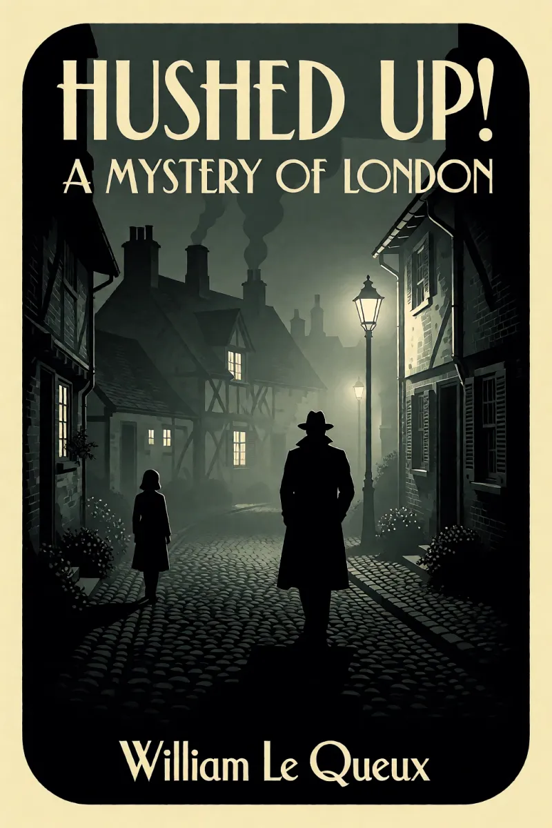 Cover of Hushed Up! A Mystery of London by William Le Queux
