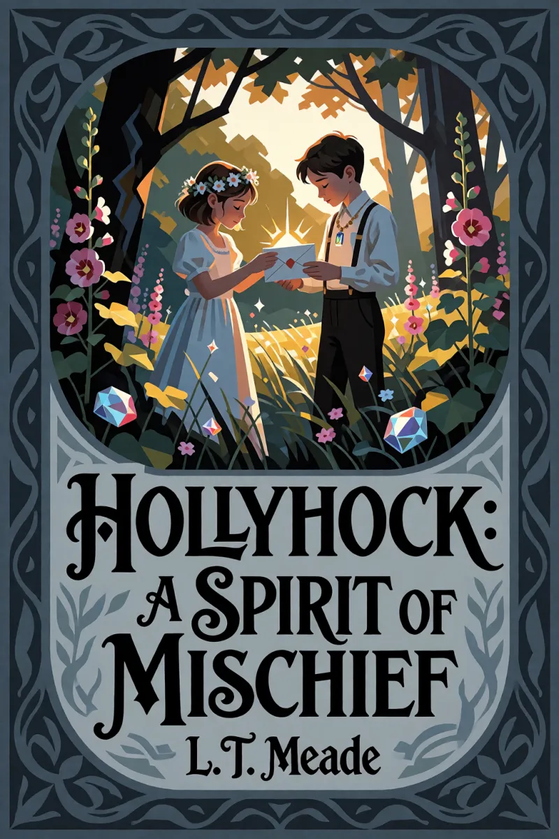Cover of Hollyhock: A Spirit of Mischief by L. T. Meade