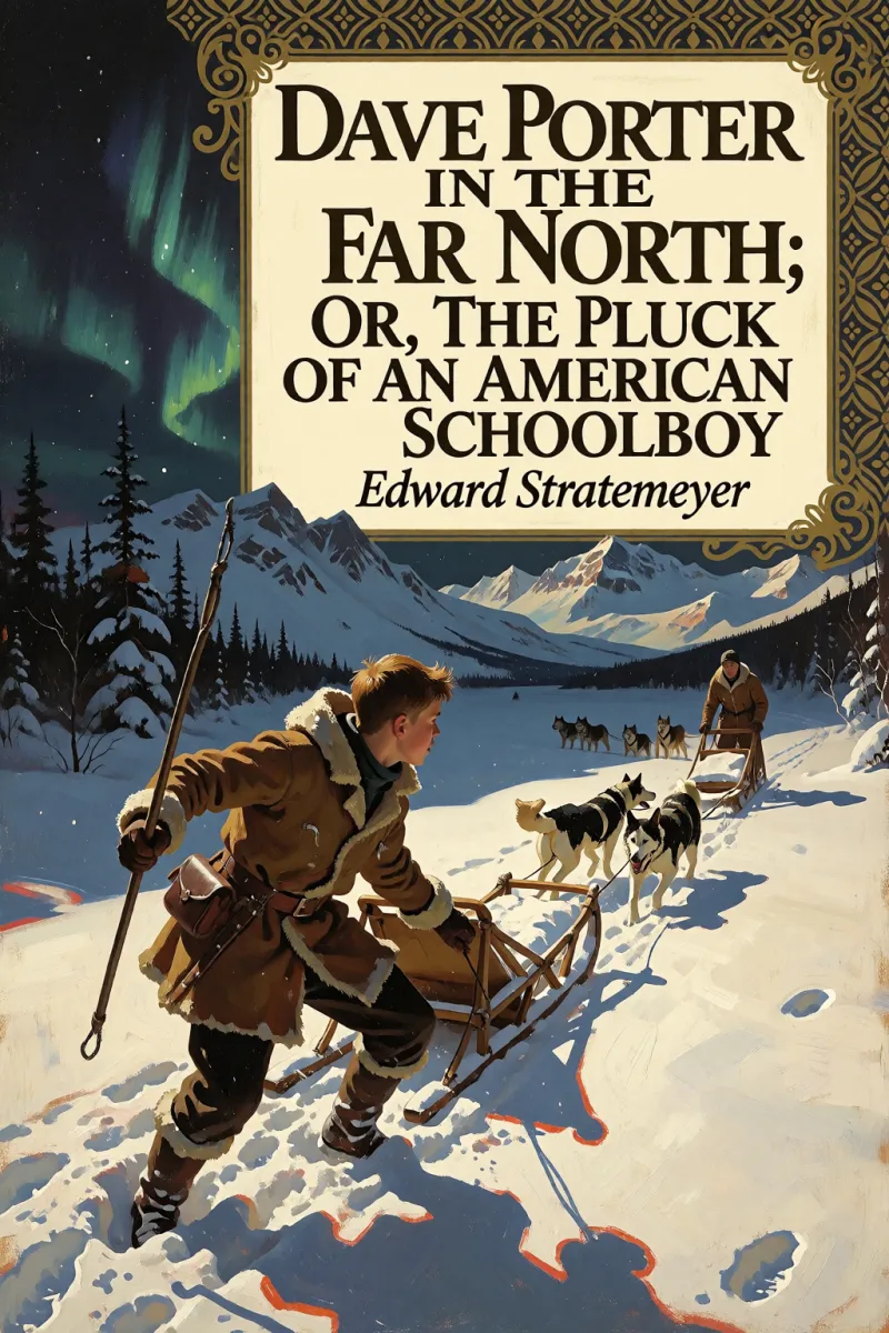 Cover of Dave Porter in the Far North; Or, The Pluck of an American Schoolboy by Edward Stratemeyer