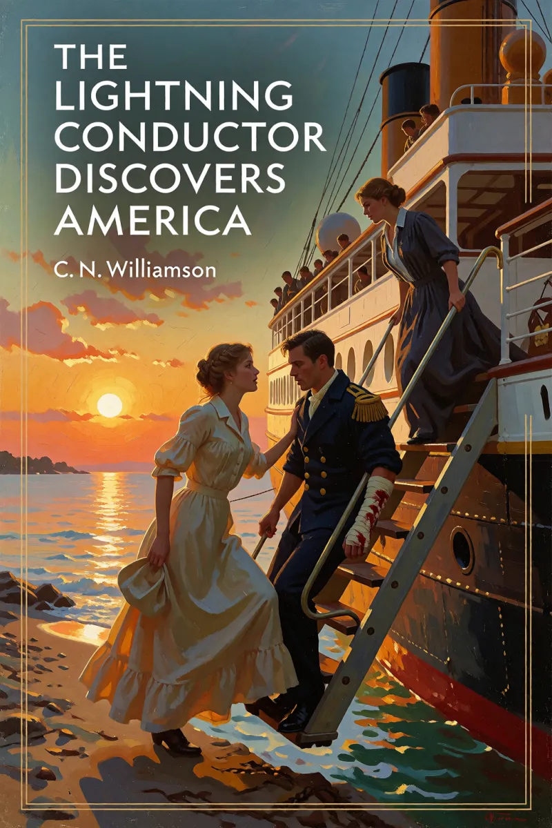 Cover of The Lightning Conductor Discovers America by C. N. Williamson