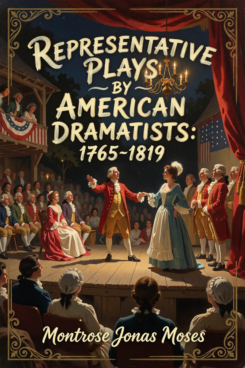 Cover of Representative Plays by American Dramatists: 1765-1819 by Montrose Jonas Moses