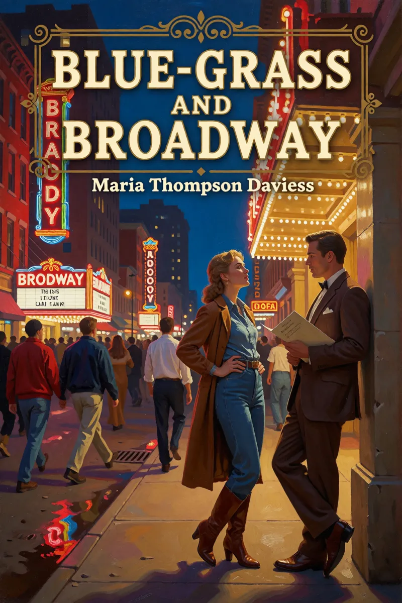 Cover of Blue-grass and Broadway by Maria Thompson Daviess