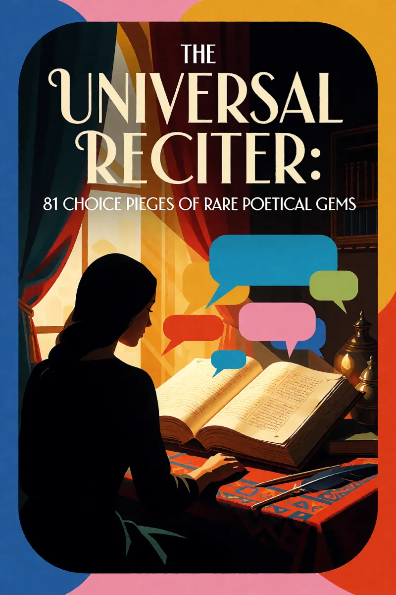Cover of The Universal Reciter: 81 Choice Pieces of Rare Poetical Gems by Various