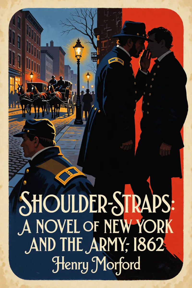 Cover of Shoulder-Straps: A Novel of New York and the Army, 1862 by Henry Morford