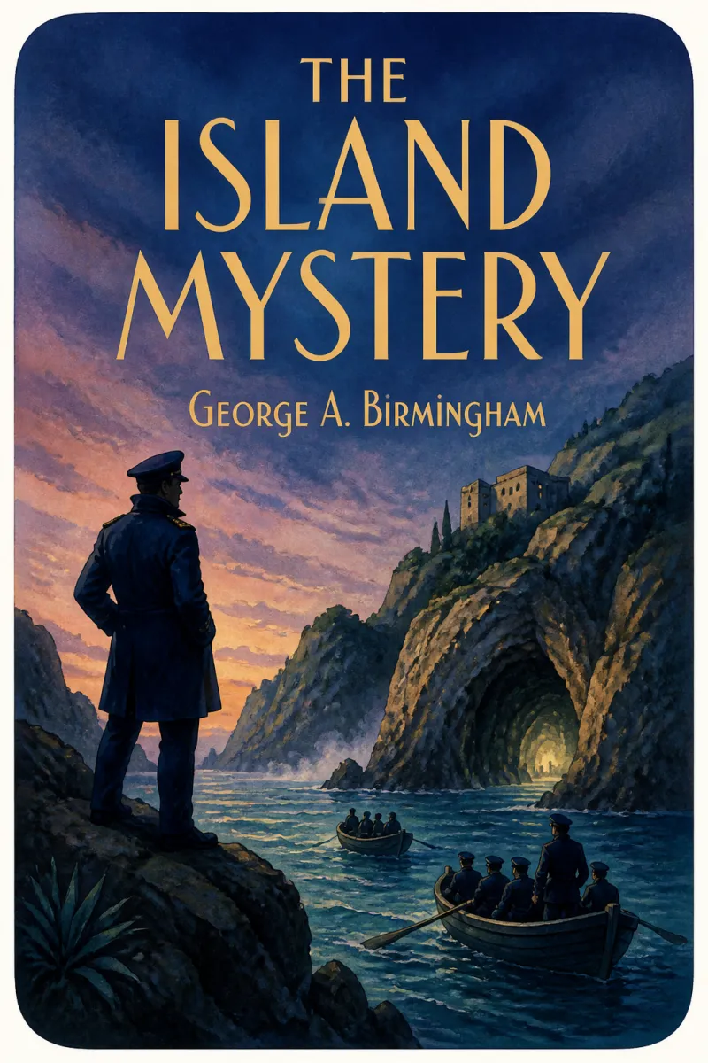 Cover of The Island Mystery by George A. Birmingham