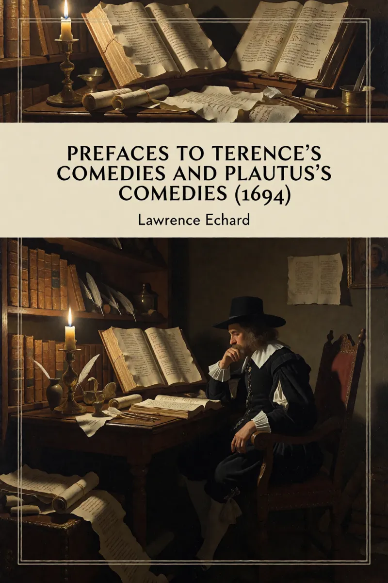 Cover of Prefaces to Terence's Comedies and Plautus's Comedies (1694) by Lawrence Echard