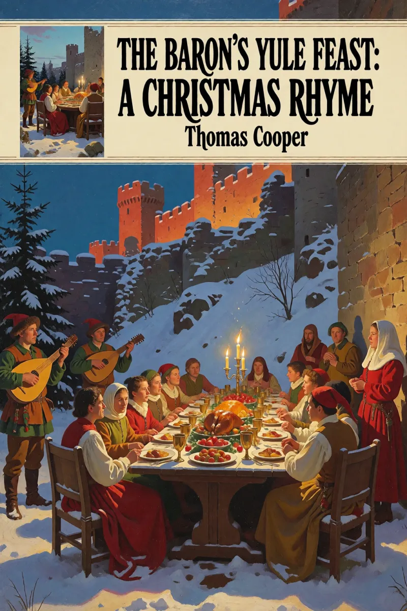 Cover of The Baron's Yule Feast: A Christmas Rhyme by Thomas Cooper