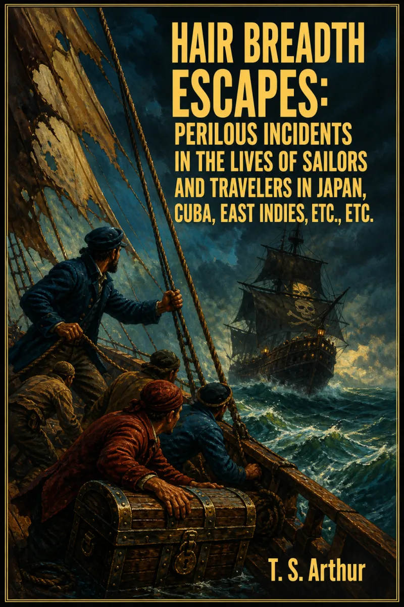 Cover of Hair Breadth Escapes: Perilous incidents in the lives of sailors and travelers in Japan, Cuba, East Indies, etc., etc. by T. S. Arthur