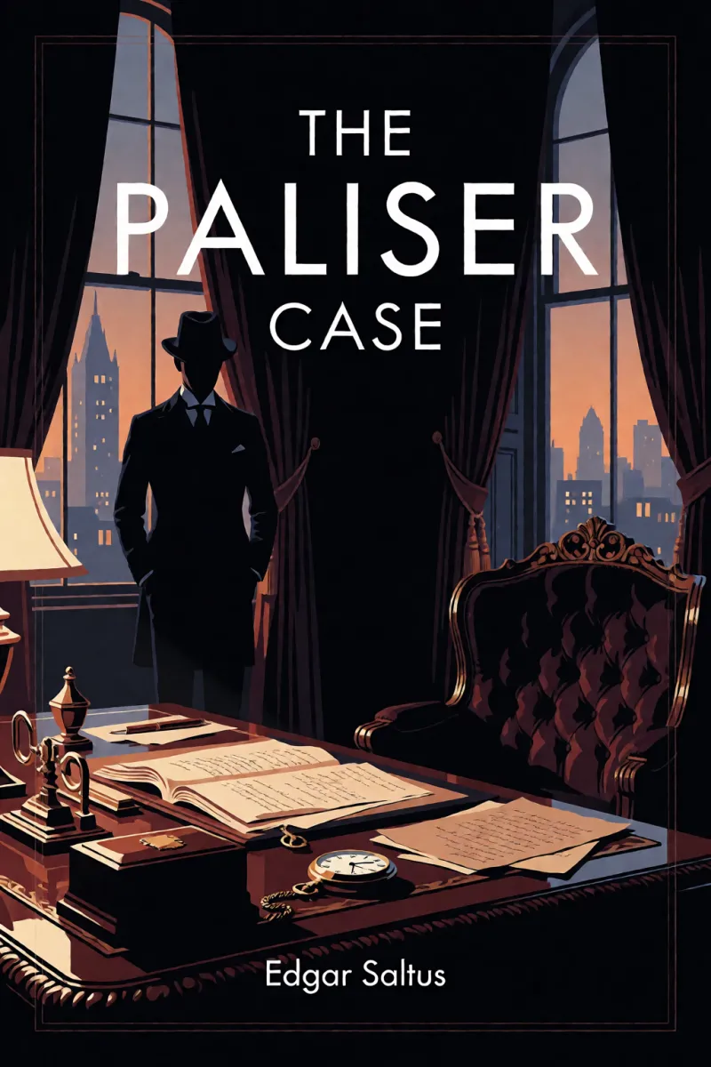 Cover of The Paliser case by Edgar Saltus