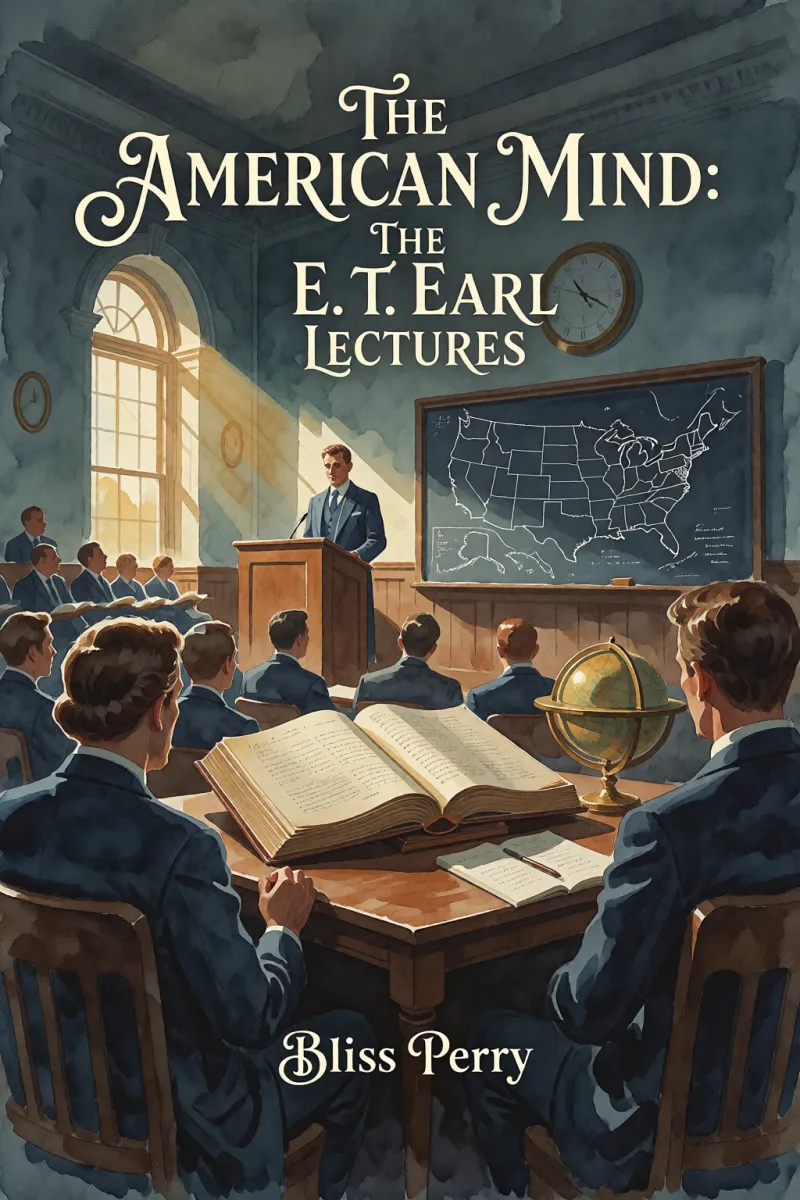 Cover of The American Mind: The E. T. Earl Lectures by Bliss Perry