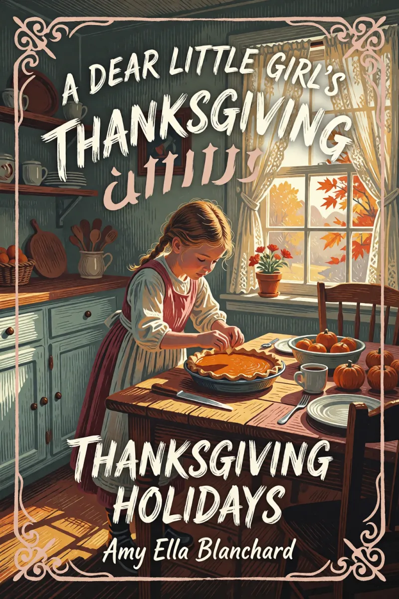 Cover of A Dear Little Girl's Thanksgiving Holidays by Amy Ella Blanchard