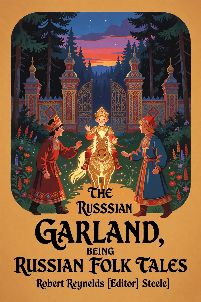 Cover of The Russian Garland, Being Russian Folk Tales by Robert Reynolds [Editor] Steele