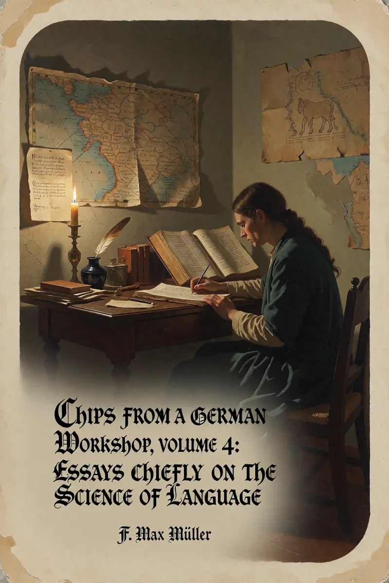 Cover of Chips from a German Workshop, Volume 4: Essays Chiefly on the Science of Language by F. Max Müller