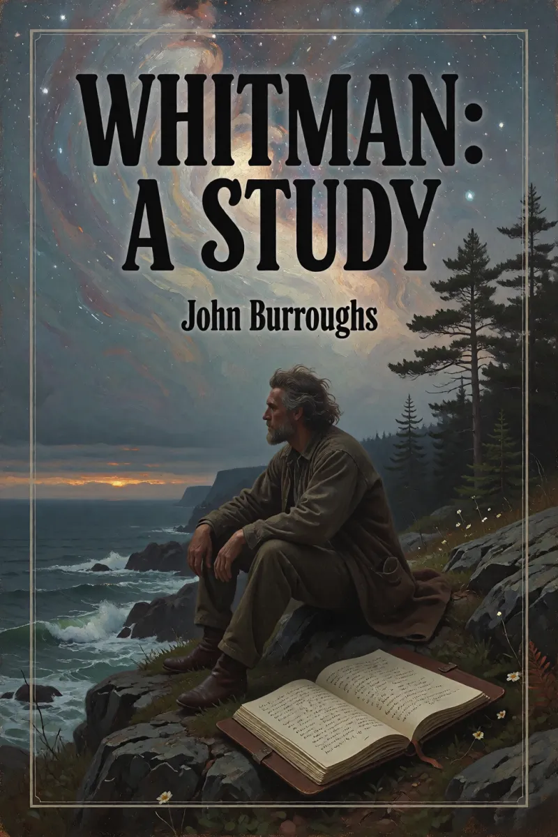 Cover of Whitman: A Study by John Burroughs