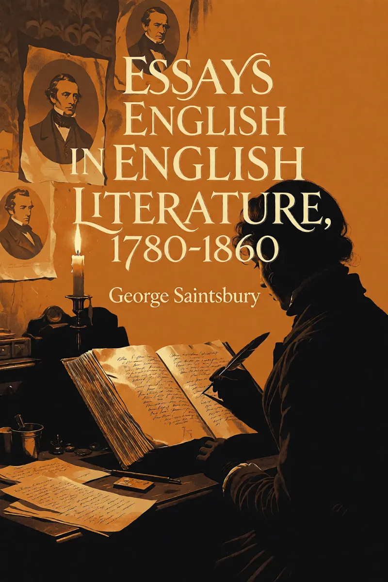 Cover of Essays in English Literature, 1780-1860 by George Saintsbury