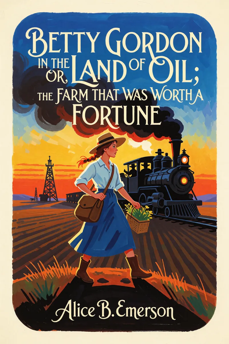 Cover of Betty Gordon in the Land of Oil; Or, The Farm That Was Worth a Fortune by Alice B. Emerson