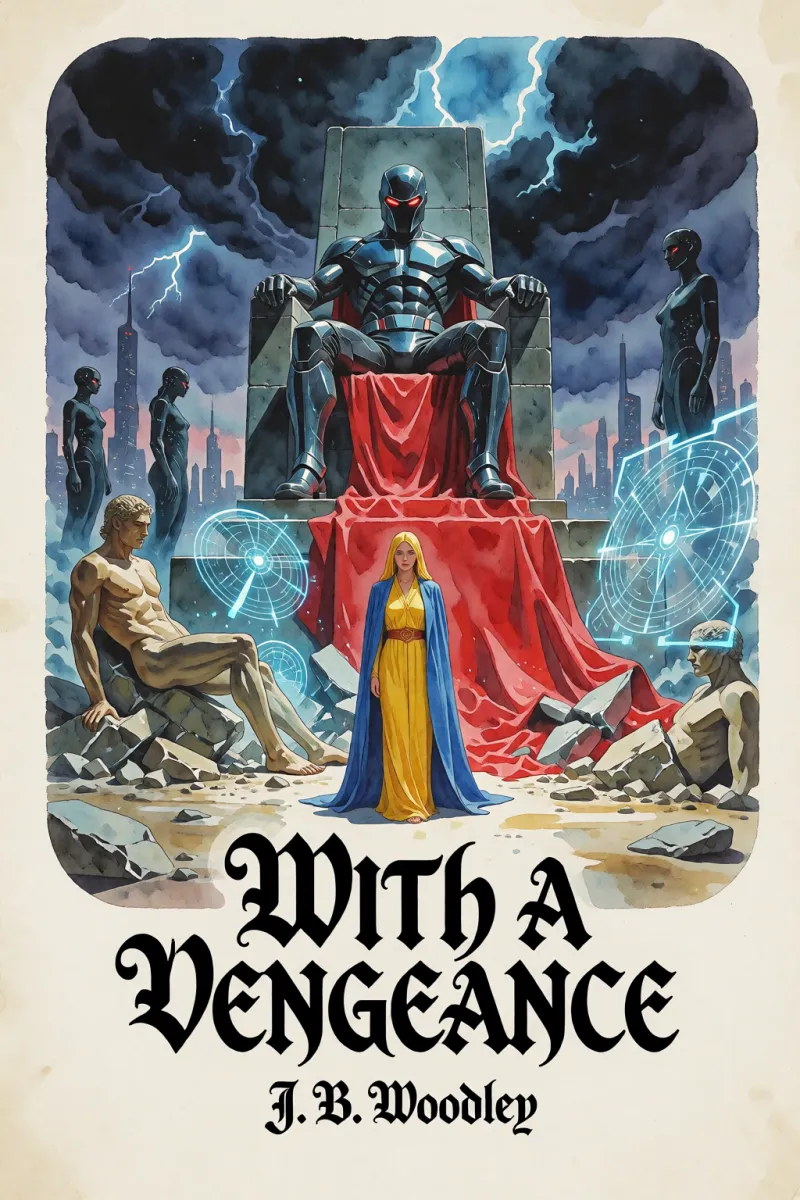 Cover of With a Vengeance by J. B. Woodley