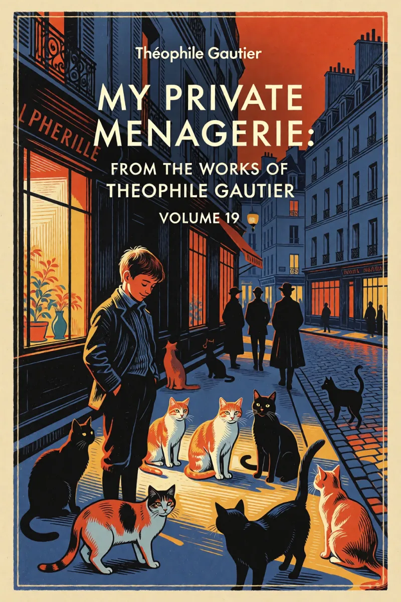 Cover of My Private Menagerie: from The Works of Theophile Gautier Volume 19 by Théophile Gautier