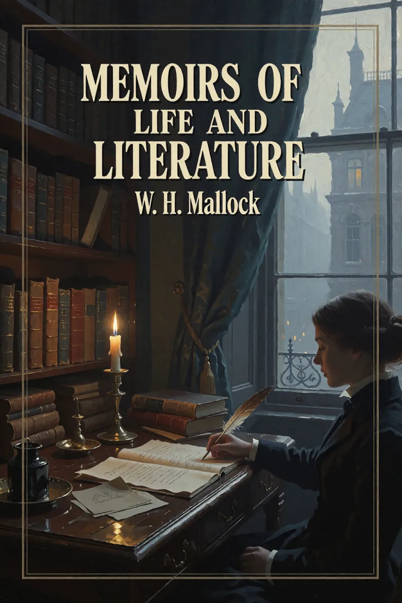 Cover of Memoirs of Life and Literature by W. H. Mallock