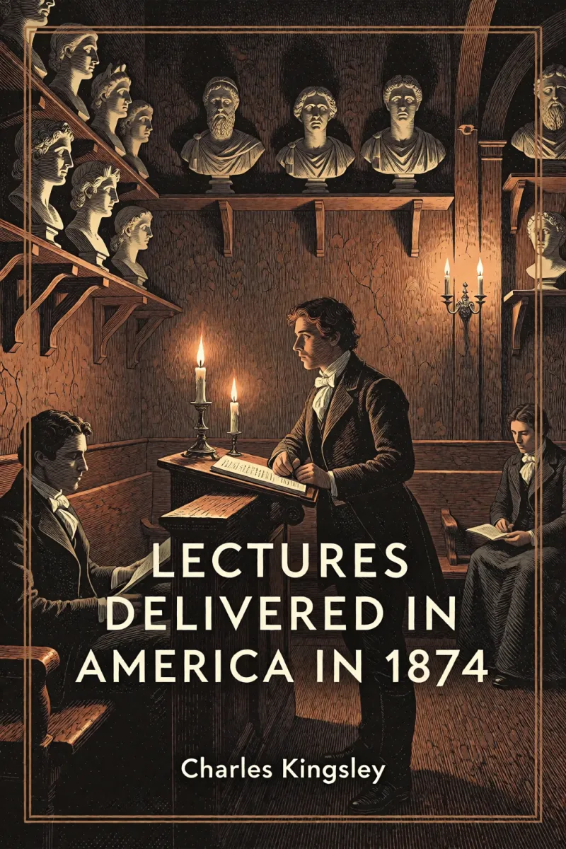 Cover of Lectures Delivered in America in 1874 by Charles Kingsley