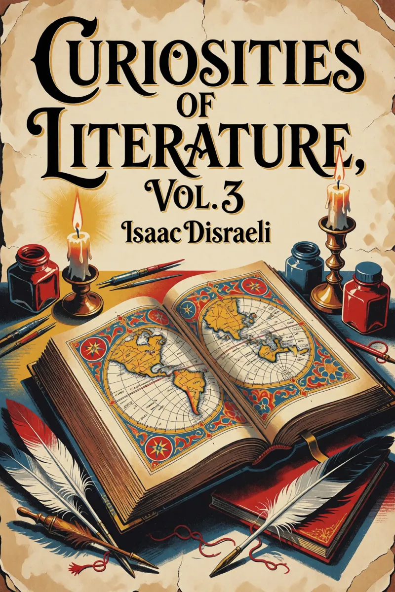 Cover of Curiosities of Literature, Vol. 3 by Isaac Disraeli