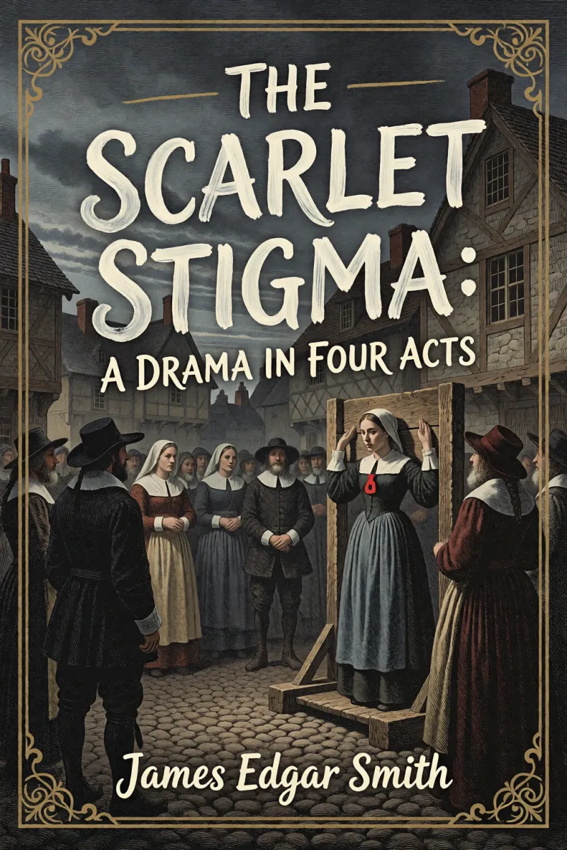 Cover of The Scarlet Stigma: A Drama in Four Acts by James Edgar Smith